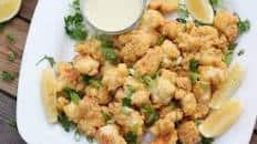 Florida Lobster Bites with Meyer Lemon Aioli