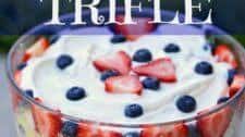 Fresh Berry Trifle Dessert