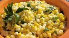 Fresh Corn With Lime and Cilantro