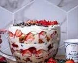 Fresh berry trifle
