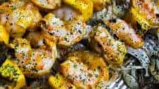 Garlic Mango Shrimp Skewers (AIP, Paleo, Whole30)