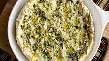 Garlic and Herb Baked Brie