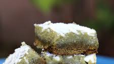 Gooey Matcha Bars