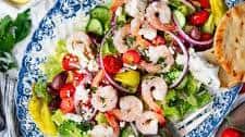 Greek Shrimp Salad