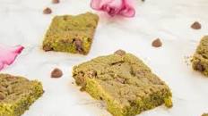 Green Tea Chocolate Chip Cookie Bars