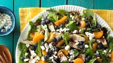 Grilled Chicken Salad with Blueberry Vinaigrette