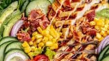 Grilled Chicken Salad with Honey Mustard