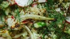 Grilled Fennel and Quinoa Crunch Salad