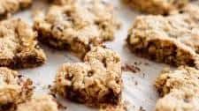 Heart Shaped Oatmeal Chocolate Chip Cookies