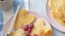Heart Shaped Pancakes