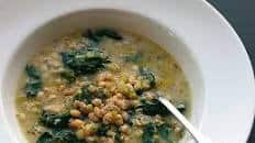 Hearty White Bean and Spinach Soup with Rosemary and Garlic Recipe