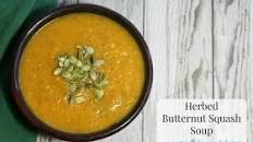 Herbed Butternut Squash Soup