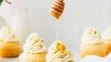 Honey Lavender Cupcakes