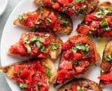 How to Make Classic Tomato Bruschetta