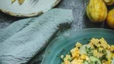 Lemon Cucumber Salad with Lemon Honey Dressing