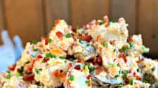 Loaded Bacon Cheddar Baked Potato Salad
