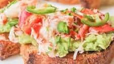 Lobster Avocado Toast