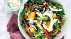 Mango Avocado Salad with Lime Dressing