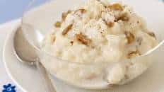 Middle Eastern Rice Pudding With Rose Water