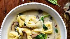 Mushroom and Spinach Tortellini