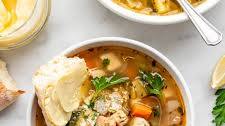 Nourishing Lemon Chicken & Vegetable Soup