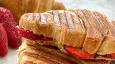 Nutella and Strawberry Croissant