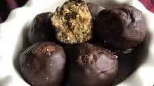 Oats and Sesame Energy Balls - Vegan and Gluten Free