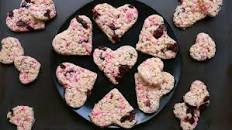 PINK HEART RICE KRISPIES TREATS