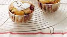 Pear, Raspberry and Choc Chip Love Muffins