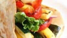 Pesto Veggie Wraps