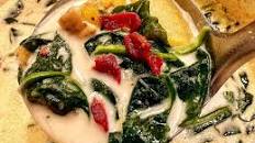 Potato, Leek, and Spinach Soup