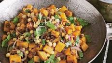 Pumpkin and chickpea salad