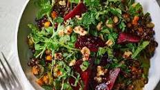 Puy lentil salad with beetroot & walnuts
