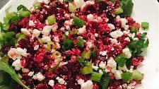 Quinoa, Beet, and Arugula Salad
