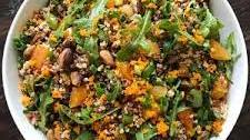 Quinoa with Arugula & Orange Dressing