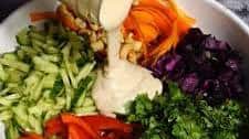 Rainbow Cabbage Salad Recipe