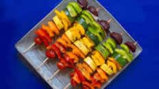 Rainbow Veggie Skewers