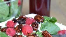 Raspberry Spinach Salad