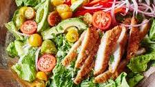 Recipe: Honey Mustard Chicken Tender Salad