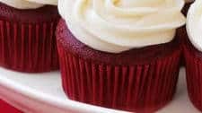 Red Velvet Cupcakes with Cream Cheese Frosting