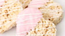 Rice Krispie Valentine Hearts