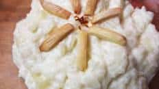 Rice Pudding with Cardamom and Rosewater