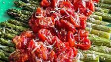 Roasted Asparagus and Tomato Salad