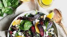 Roasted Beetroot Salad with Feta and Walnuts