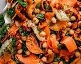 Roasted Butternut Squash Kale Salad