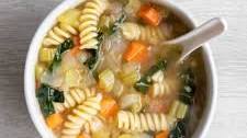 Roasted Garlic Noodle Soup
