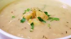 Roasted Garlic Potato Soup