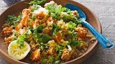 Roasted pumpkin and quinoa salad