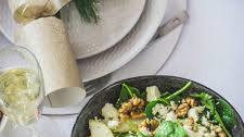 Rocket, Spinach, Pear Salad