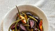 Simple Roasted Beets & Garlic Scapes